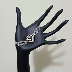 Brighton Love Struck Heart Bracelet
